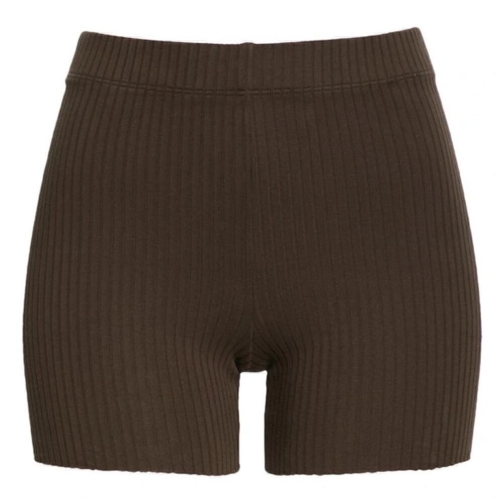NWOT Cotton Citizen Ibiza Ribbed Bike Shorts -
Espresso Brown (XS)